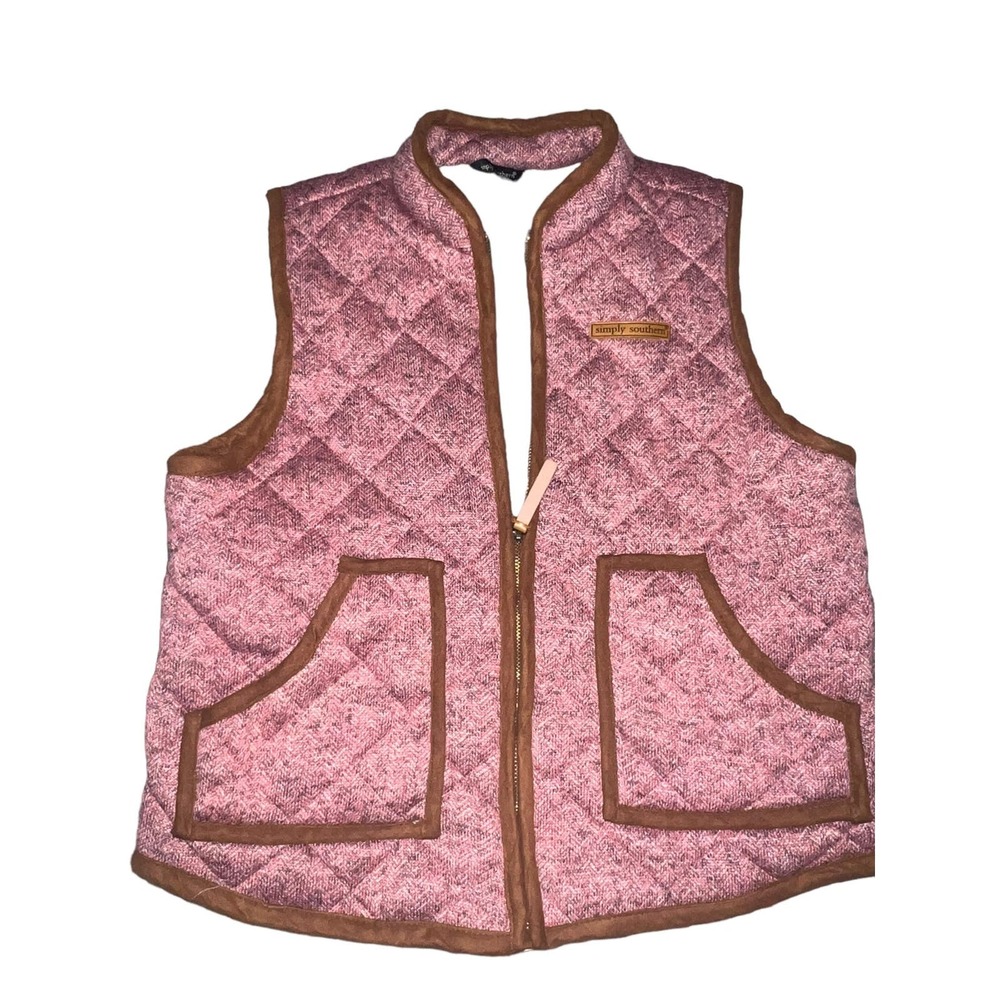 Simply Southern Quilted Vest Small
